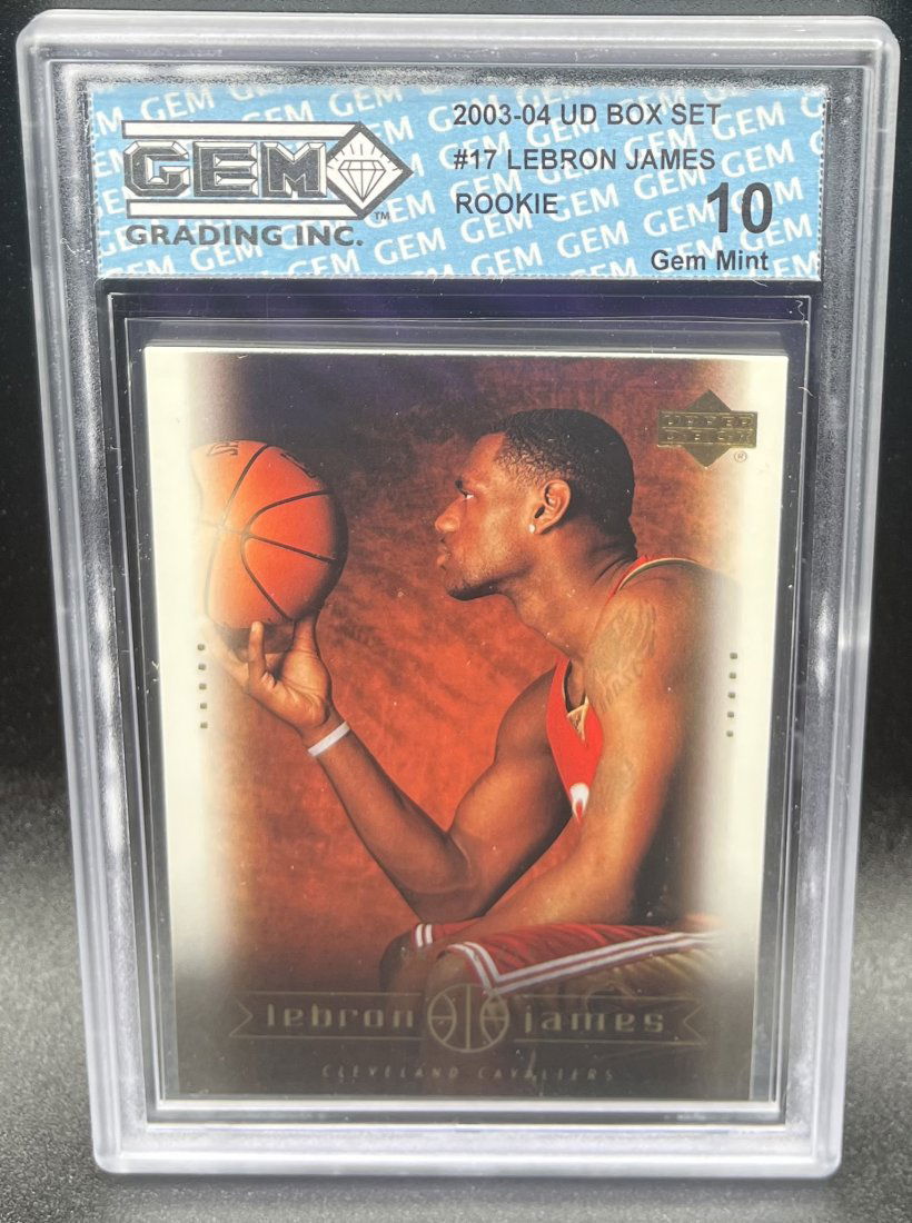 Lebron James Rookie Basketball Card (1 of 2)