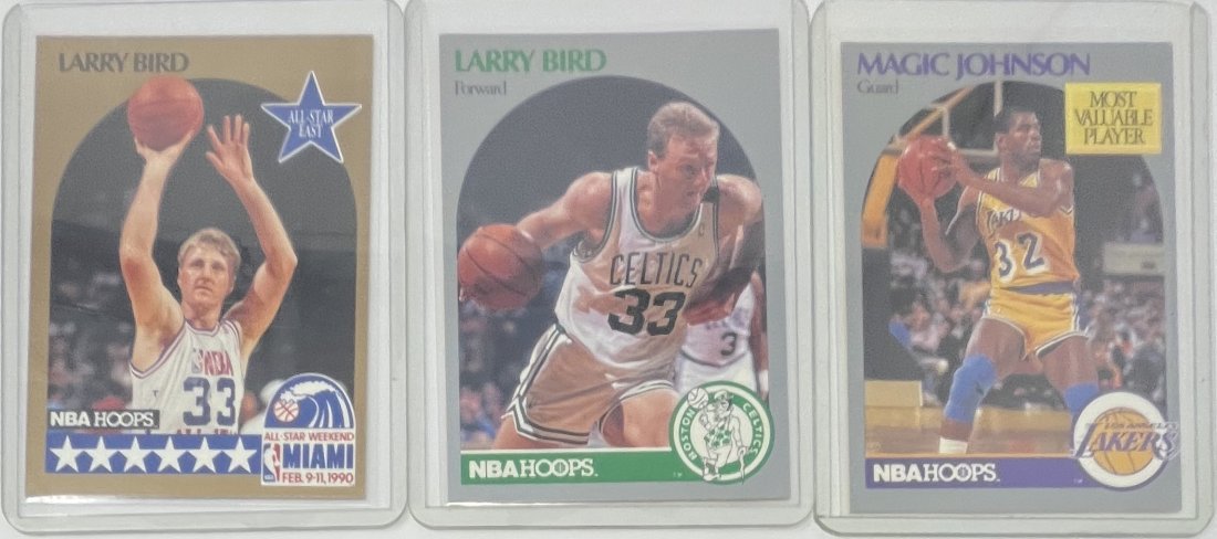 Larry Bird Cards And Magic Johnson (1 of 2)