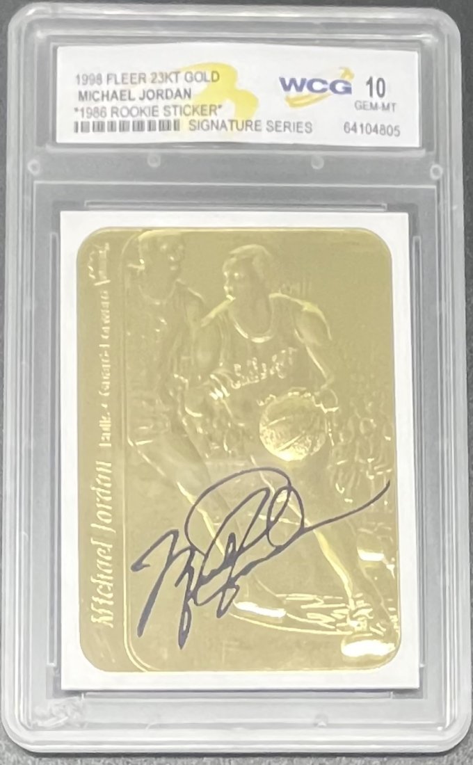 Michael Jordan Signature Series Card (1 of 2)