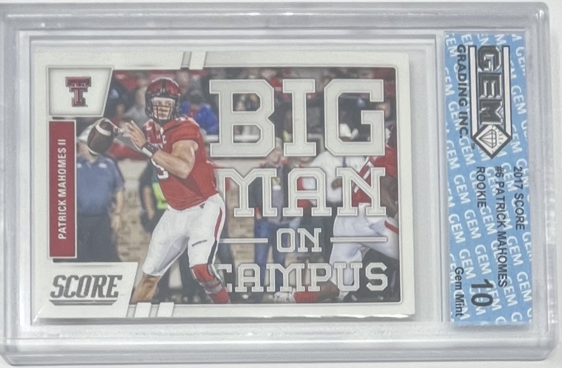 Patrick Mahomes Rookie Card (1 of 2)