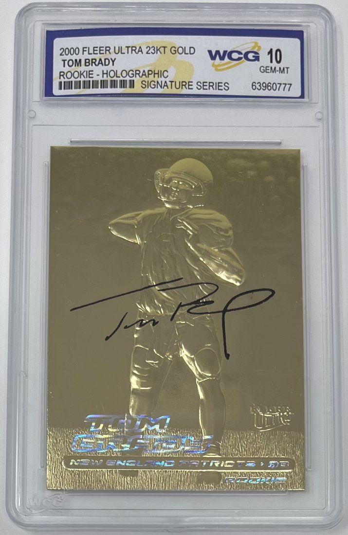 Tom Brady Rookie Holographic Signature Series (1 of 2)