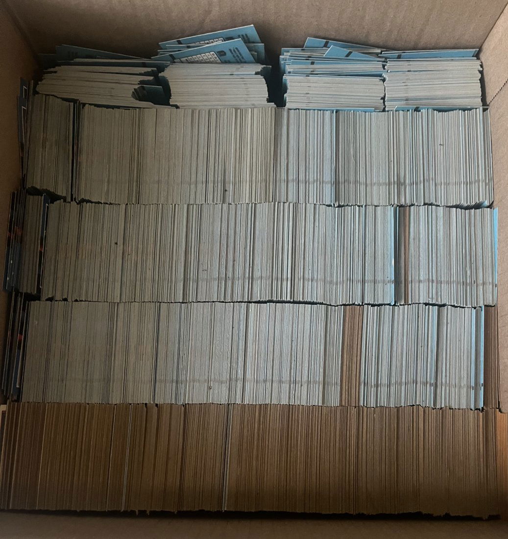 Large Box Of Unsorted Vintage Card (1 of 1)