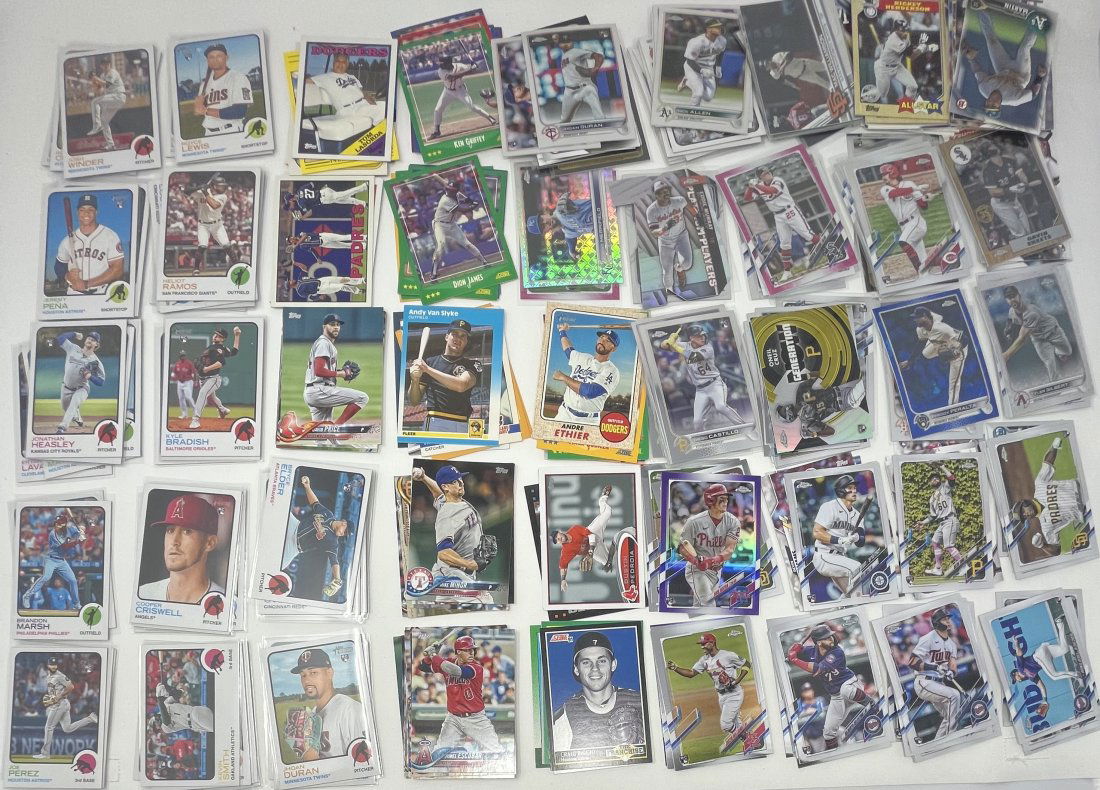 Box Of Rookie Baseball Cards (1 of 3)