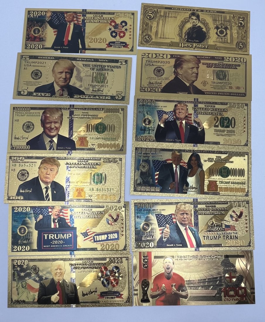 Donald Trump , Harry Potter And Messi Bills: Donald Trump , Harry Potter And Messi Bills collection
