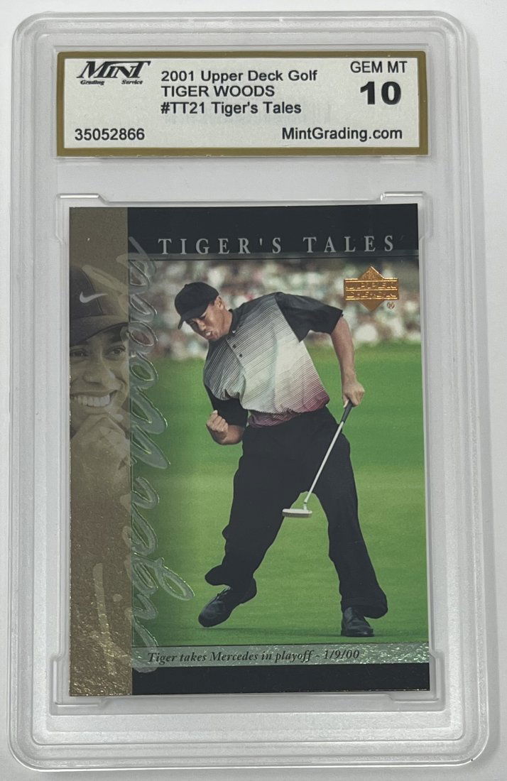 Tiger Woods Rookie Card (1 of 2)