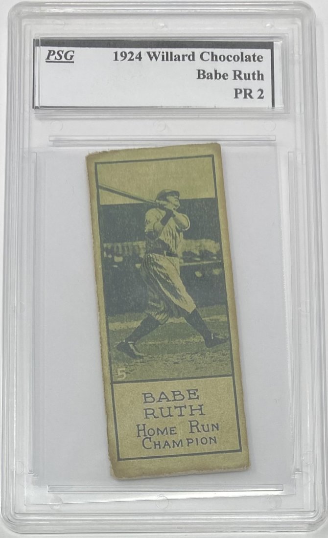 1924 Babe Ruth RP Card (1 of 2)