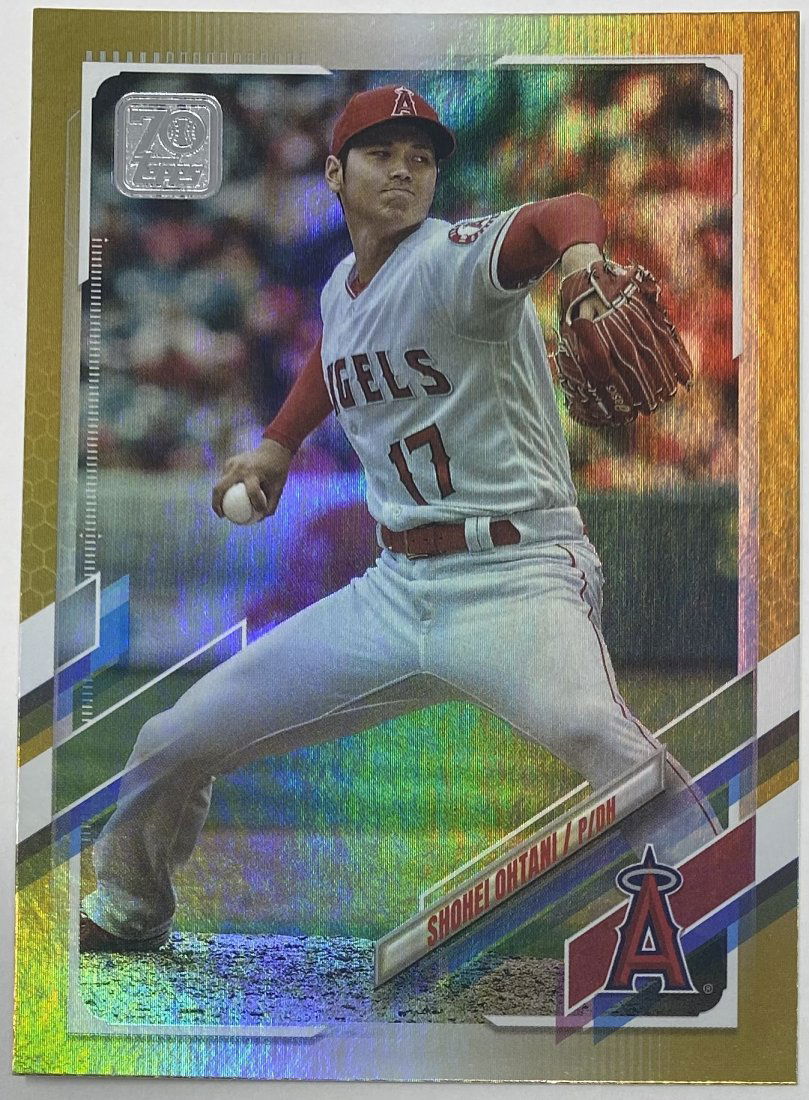 Shohei Ohtani Gold Foil Card (1 of 2)