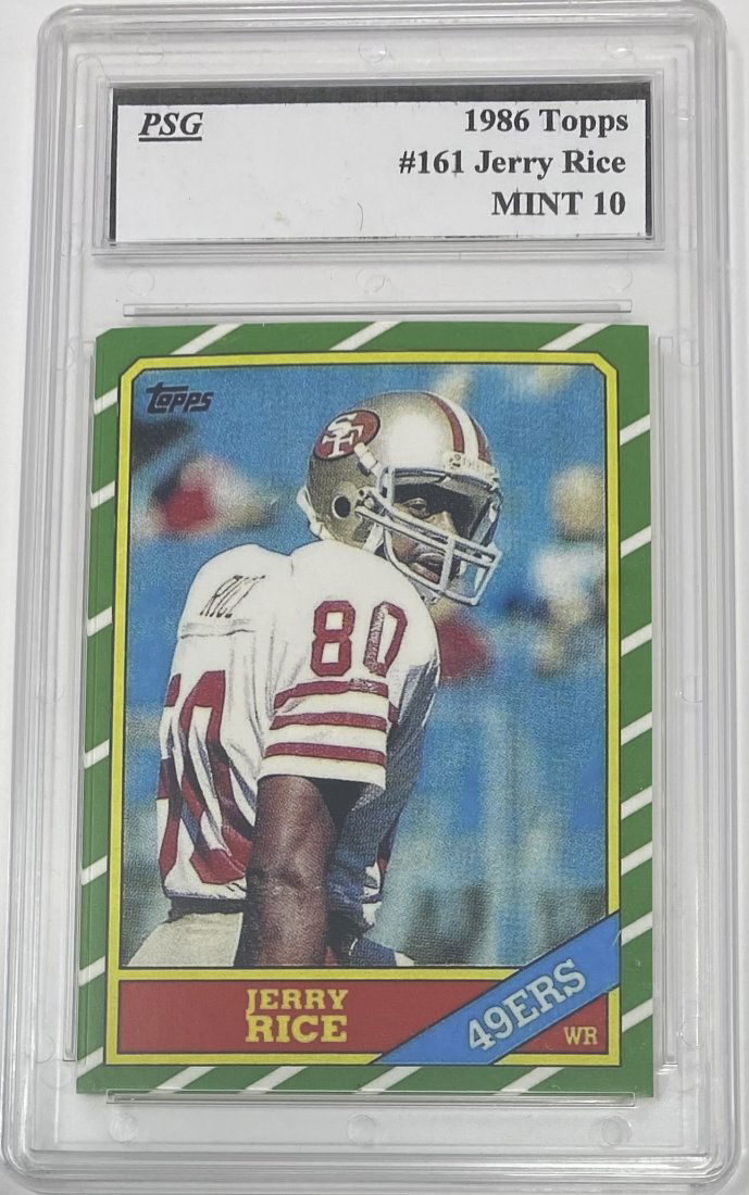 1986 Jerry Rice RP Card (1 of 2)