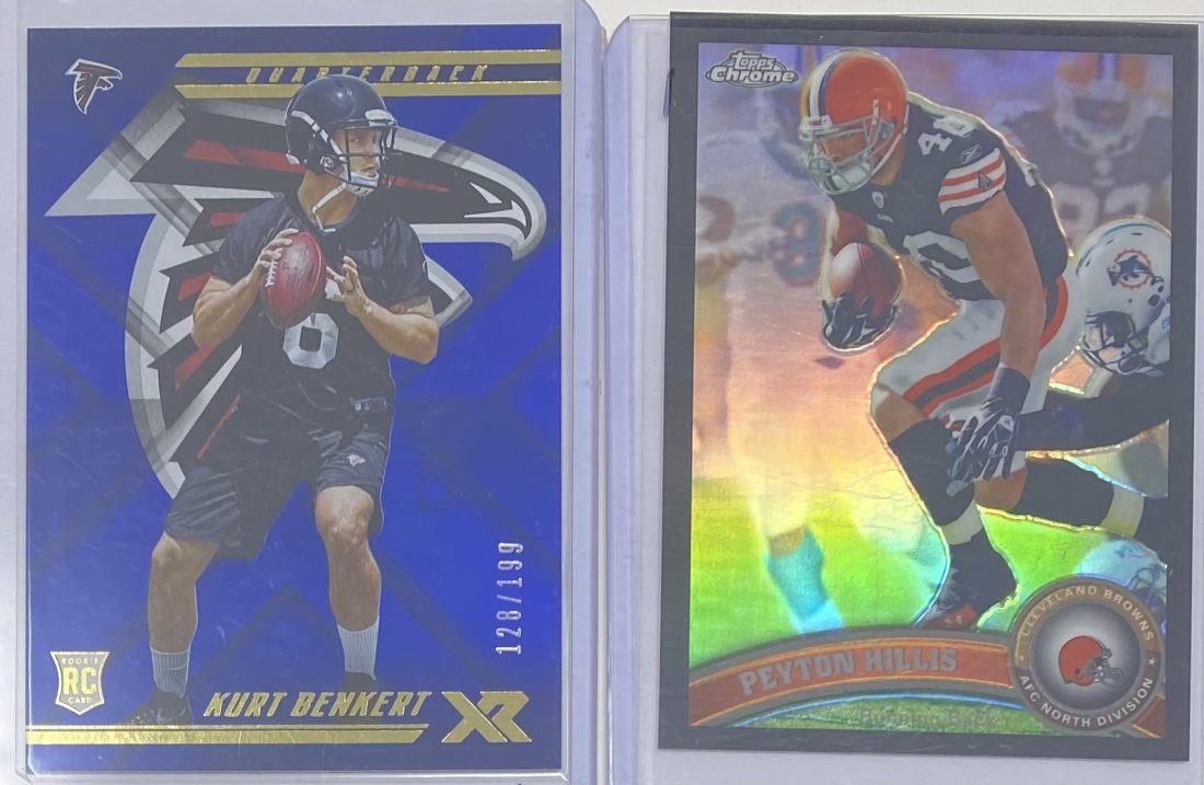 Kurt Benkert Rookie /199 And Peyton Hillis /299 (1 of 2)