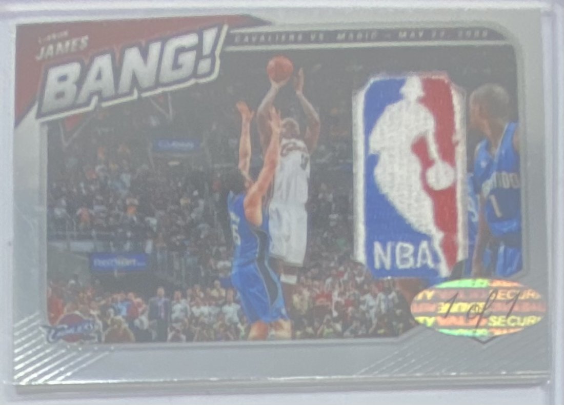 Lebron James Patch Card (1 of 2)