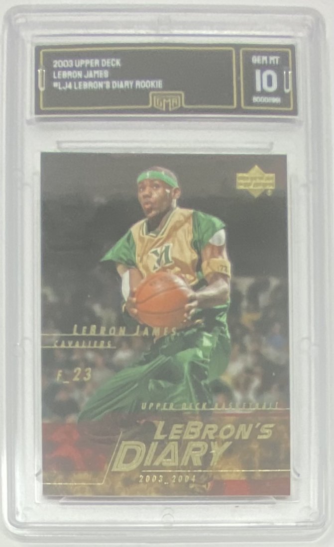 Lebron James Rookie Mint 10 (1 of 2)