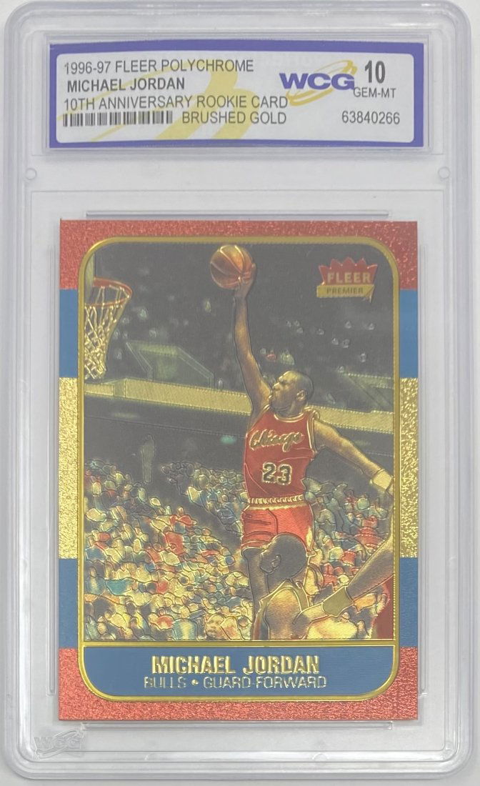 Michael Jordan Gold Card (1 of 2)