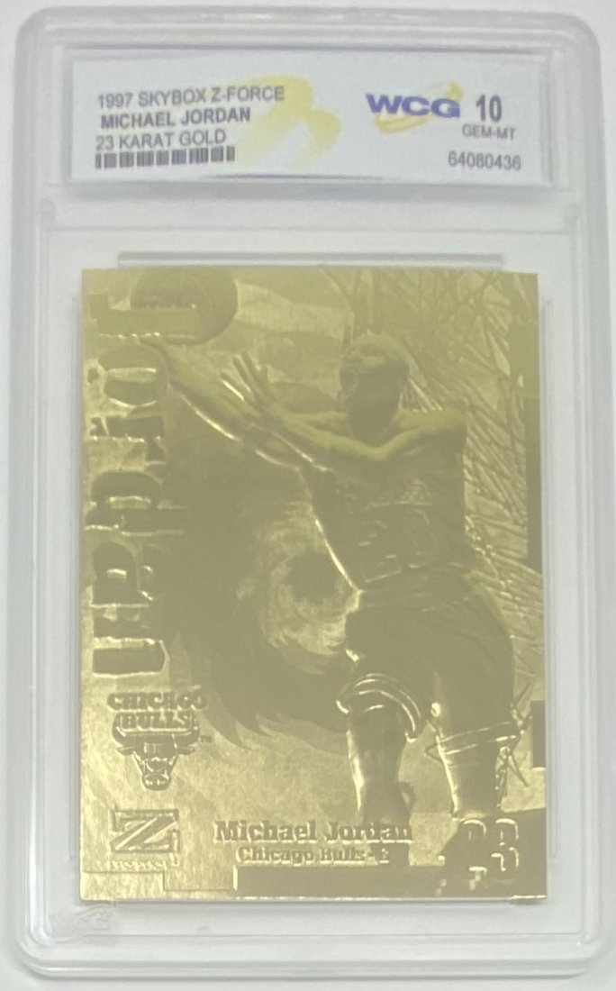 Michael Jordan Basketball Card (1 of 2)