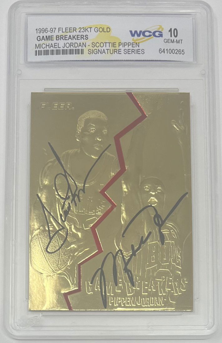 Michael Jordan Scottie Pippen Card (1 of 2)