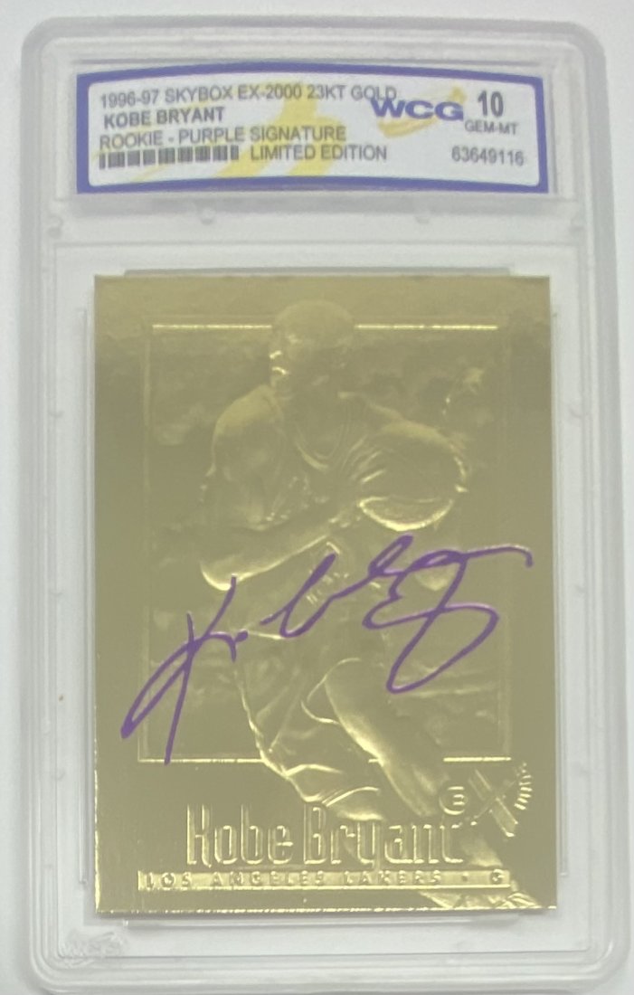 Kobe Bryant Rookie Limited Edition Card (1 of 2)