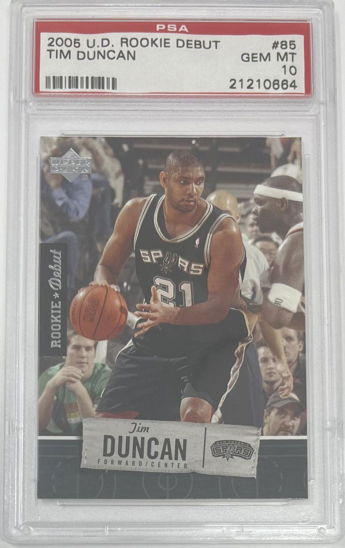 Tim Duncan PSA Mint 10 (1 of 2)