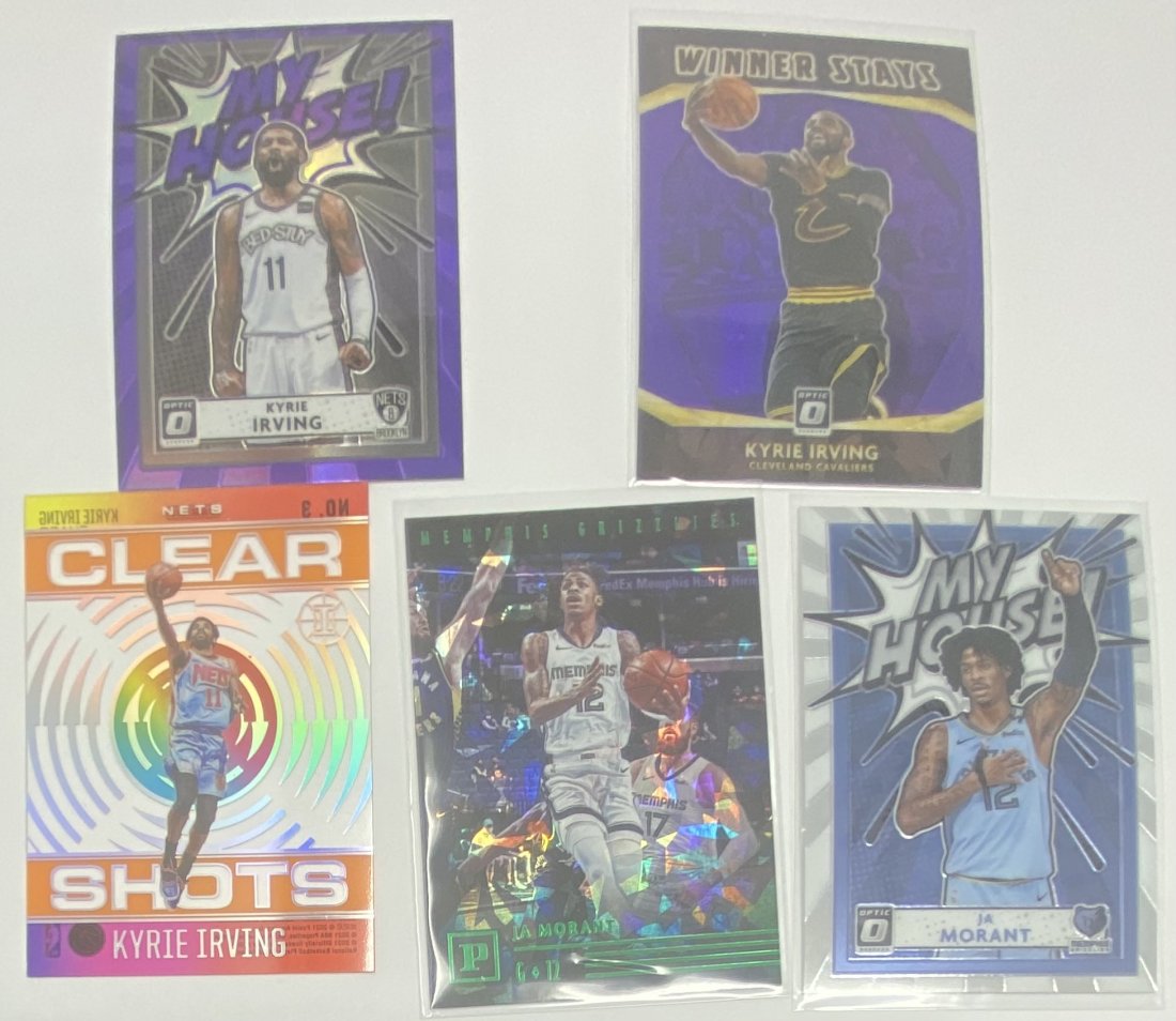 Ja Morant And Kyrie Irving Cards (1 of 2)
