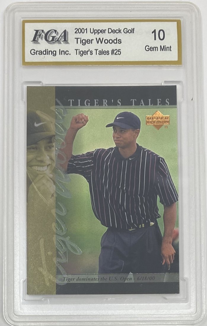 Tiger Woods Rookie Card (1 of 2)