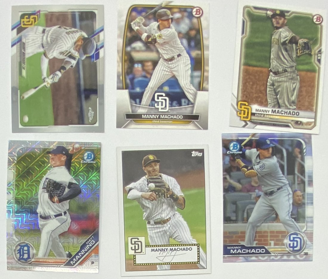 Manny Machado Cards (1 of 2)