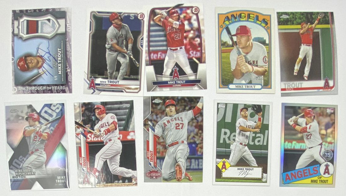 Mike Trout Cards (1 of 2)