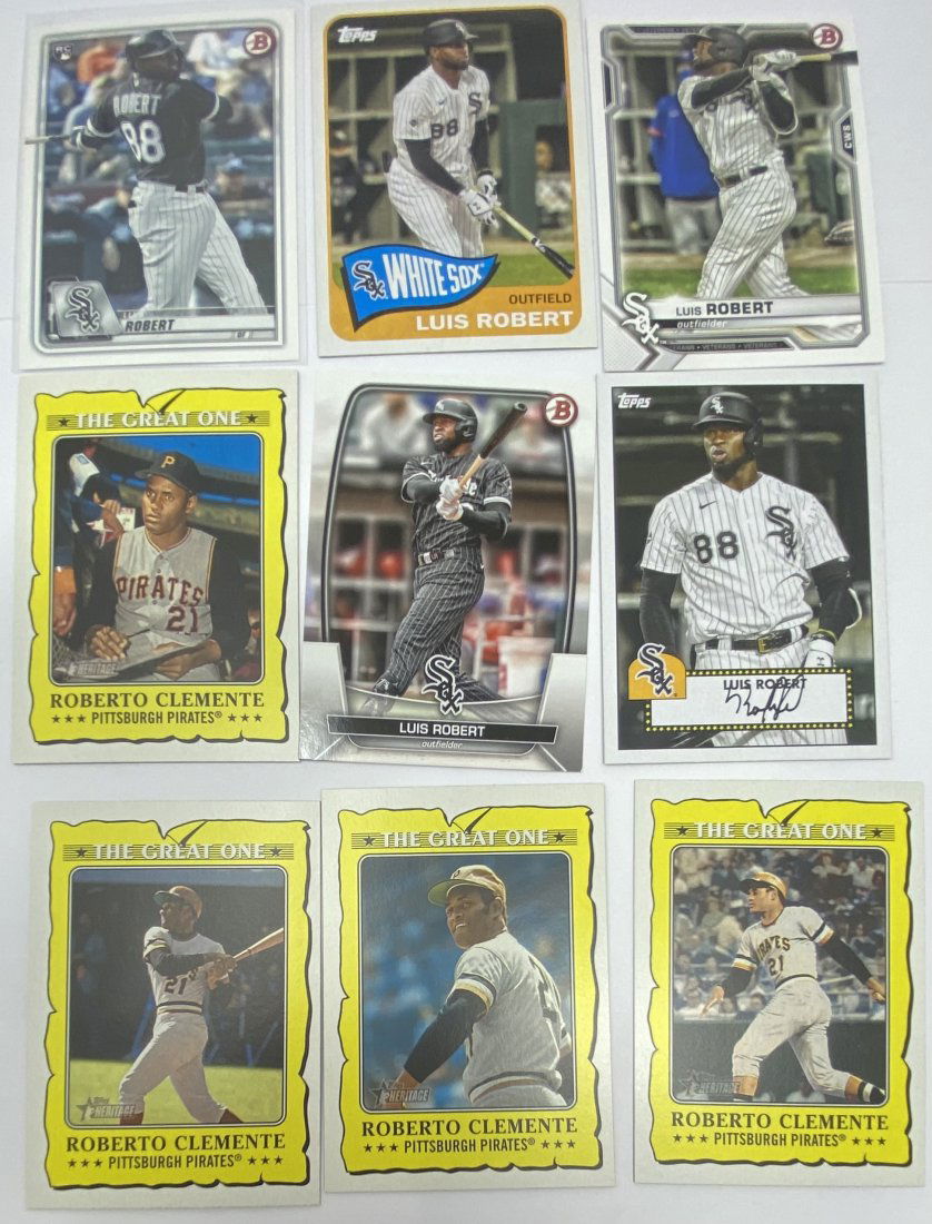 Luis Robert And Roberto Clemente Cards (1 of 2)