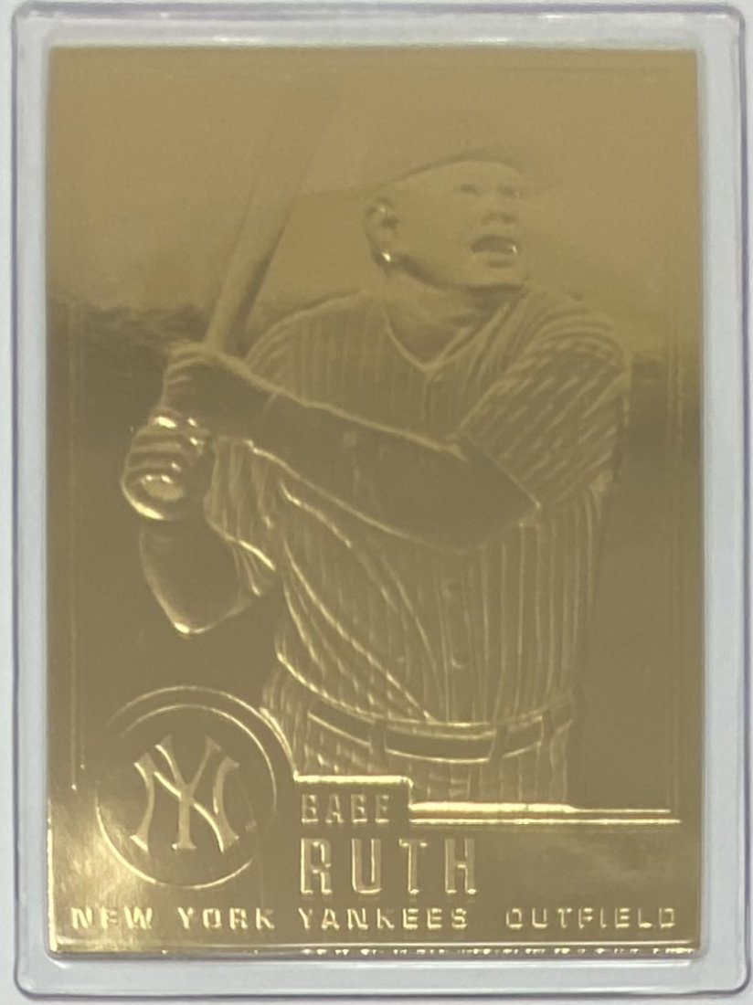 Babe Ruth Gold Card (1 of 2)