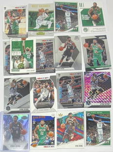 Kyrie Irving Cards: Lot Of Kyrie Irving basketball Cards total of 17 Cards