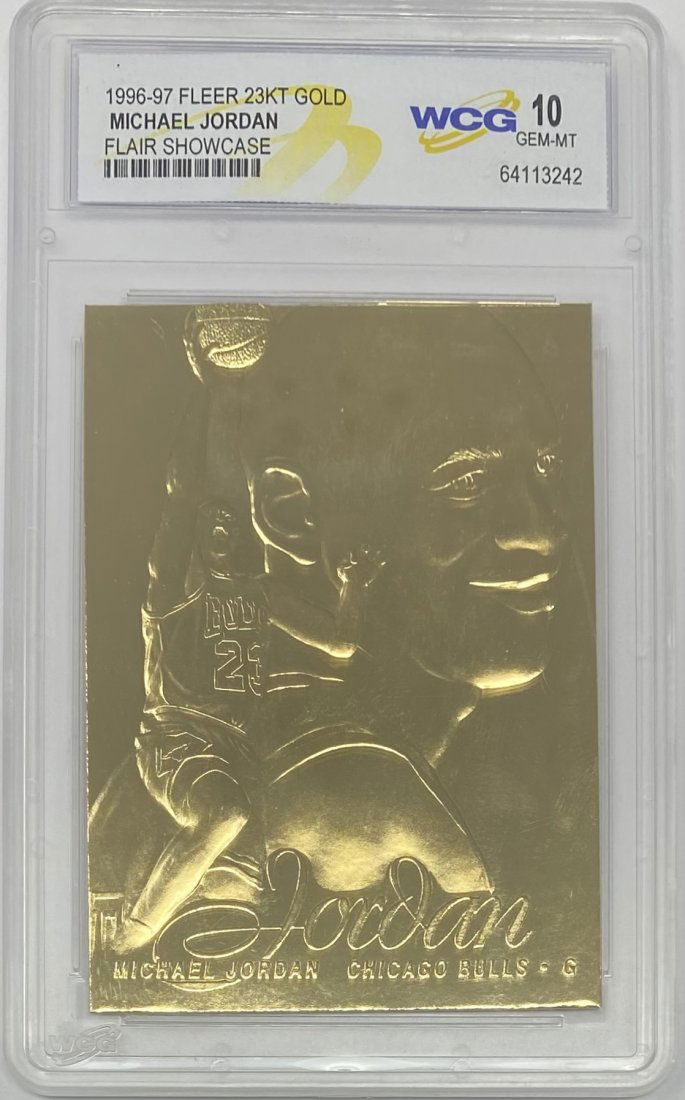 1996 Fleer Michael Jordan Card (1 of 2)