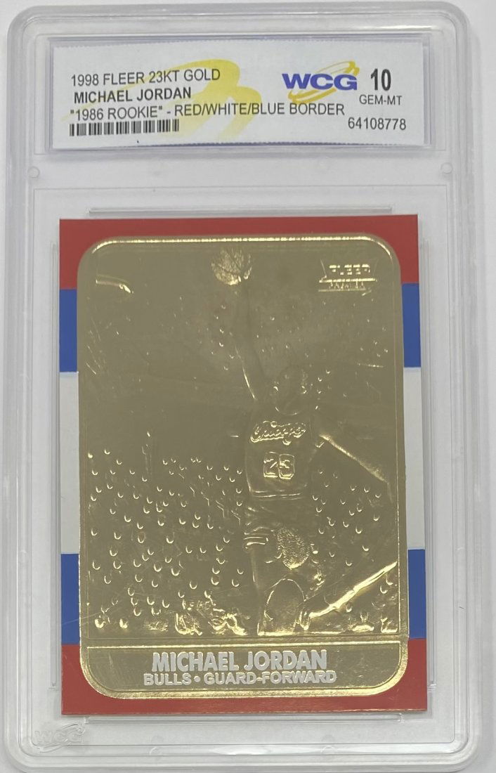 Michael Jordan basketball Card (1 of 2)