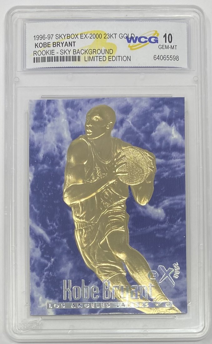 1996 Kobe Bryant Rookie Sky Background Limited Edition (1 of 2)