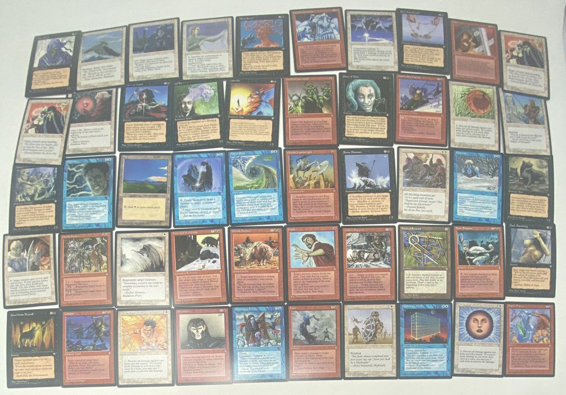1995 Magic The Gathering Cards: 1995 Magic The Gathering cards lot