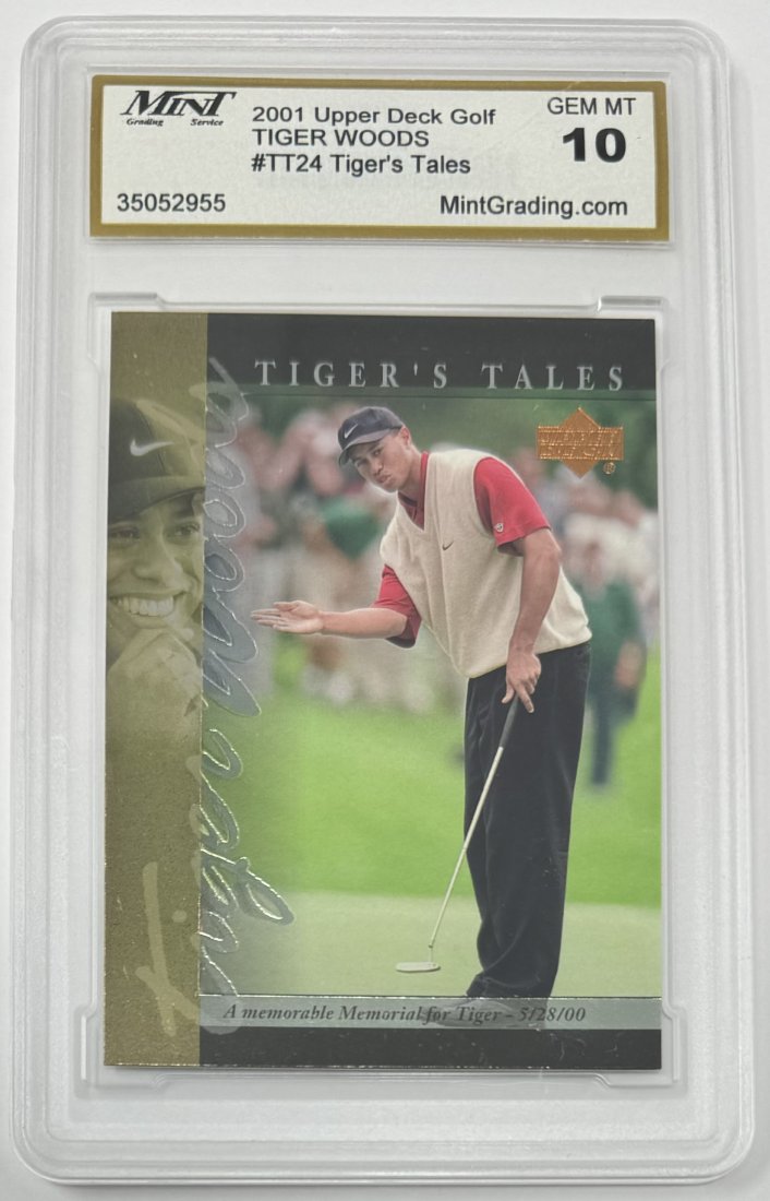 Tiger Woods Rookie Card (1 of 2)