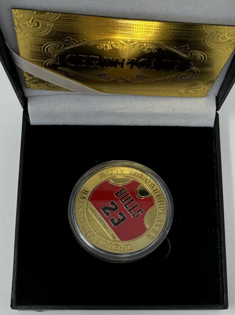 Michael Jordan Gold Coin (1 of 2)
