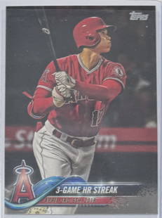 Shohei Ohtani Rookie Card: 2018 Shohei Ohtani Rookie Baseball card