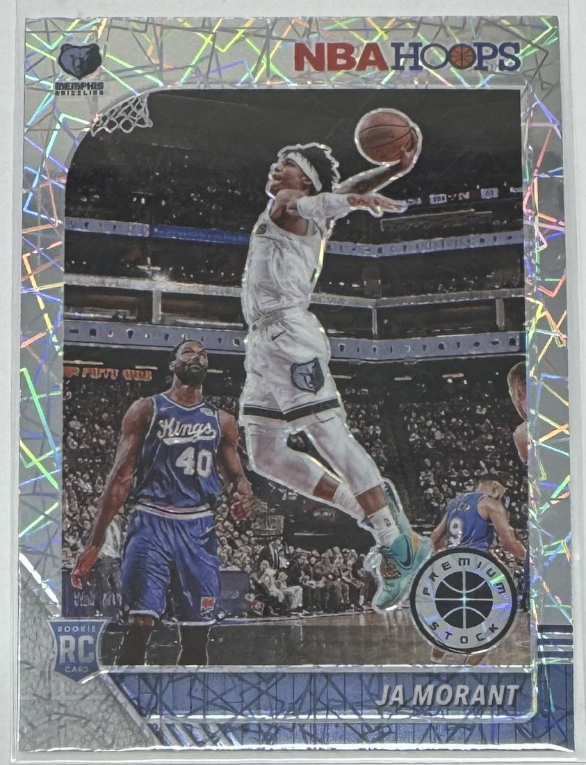 Ja Morant Silver Laser Prizm Rookie (1 of 2)