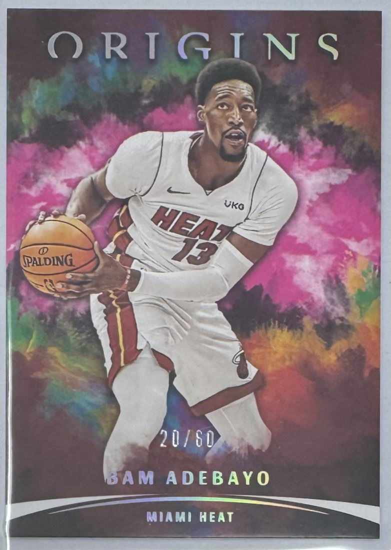Bam Adebayo Pink Parallel Numbered  /60 (1 of 2)