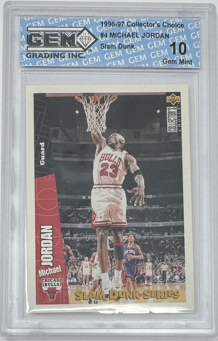 Michael Jordan Slam Dunk Card (1 of 2)
