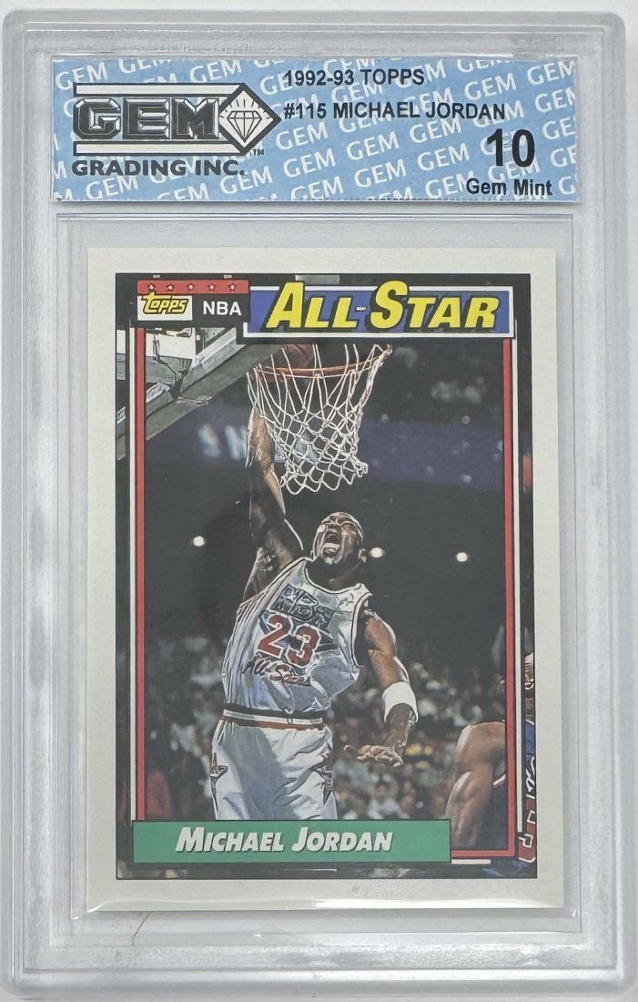 Michael Jordan All Star Card (1 of 2)