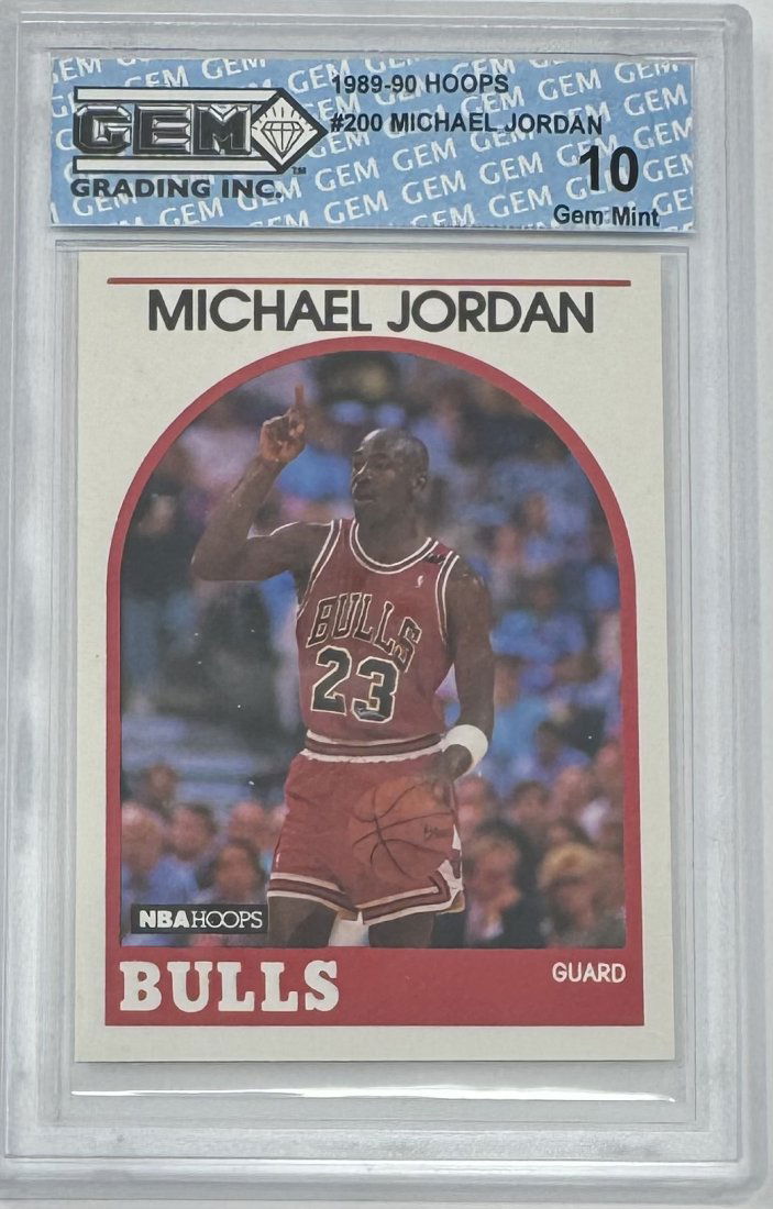 Michael Jordan Hoops Card (1 of 2)