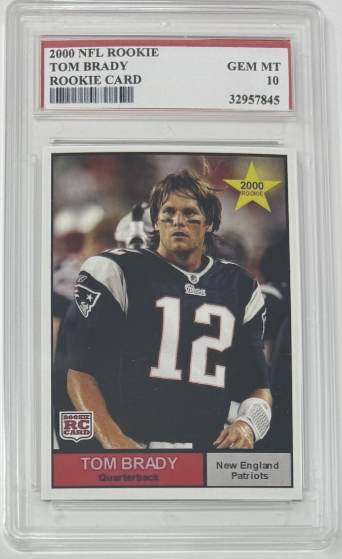 Tom Brady Rookie RP Card (1 of 2)