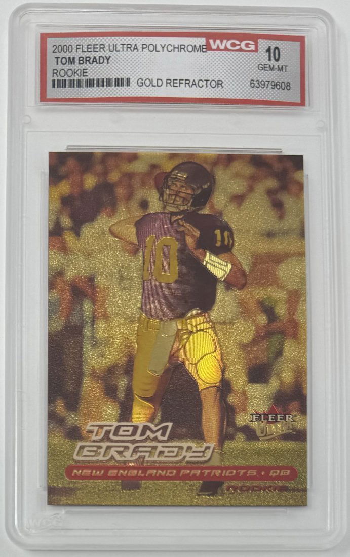 Tom Brady Rookie Refractor (1 of 2)