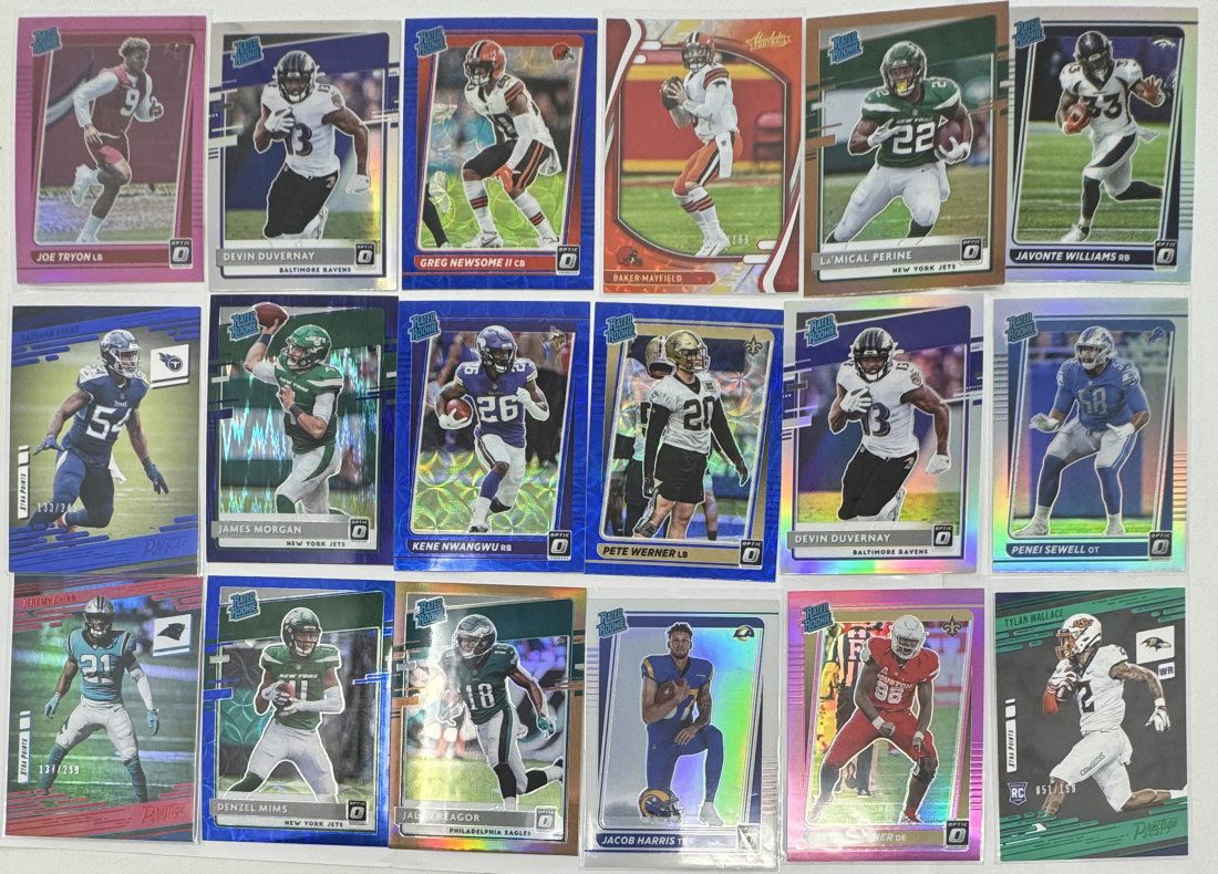 Inserts, Rated Rookie, Numbered Cards , Baker Mayfield And Many Other Players (1 of 3)
