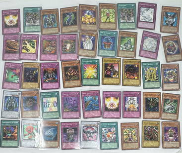 Yu Gi Oh Trading Cards Collection: Konami YuGiOh Cards total of 45 cards includes first edition , holos, limited edition and more