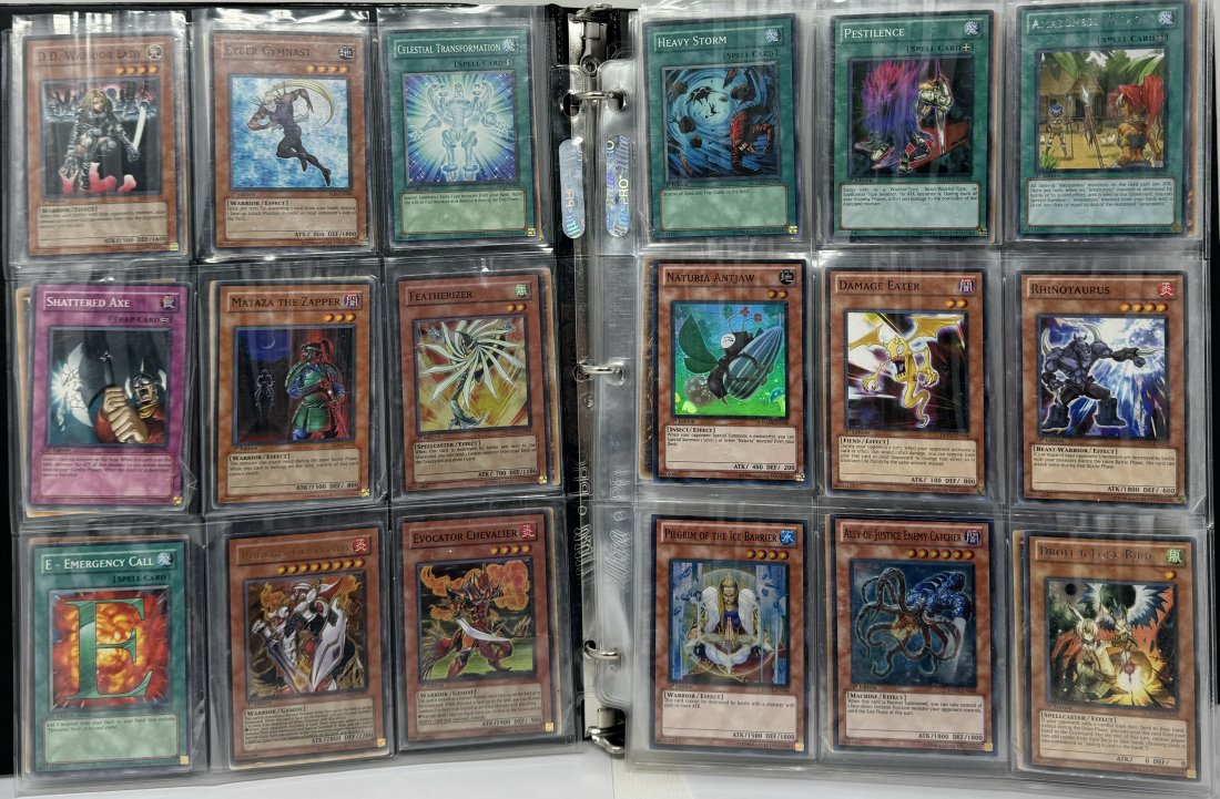 1st Edition YU GI OH Cards Binder (1 of 9)