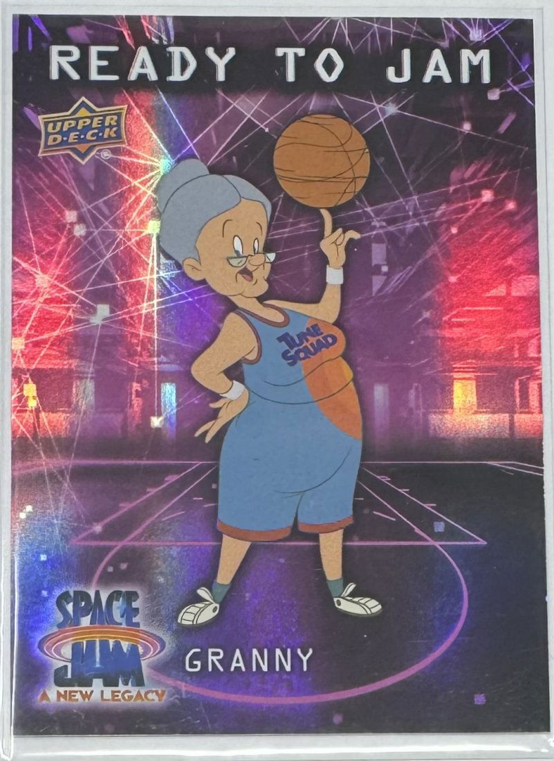 GRANNY Purple /249 READY TO JAM UPPER DECK SPACE JAM (1 of 2)