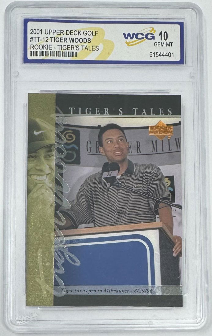 Tiger Woods Rookie Card (1 of 2)
