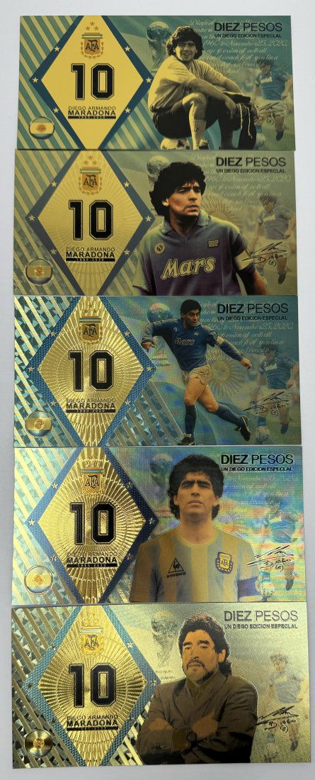 Diego Armando Maradona Soccer Player Collection (1 of 2)