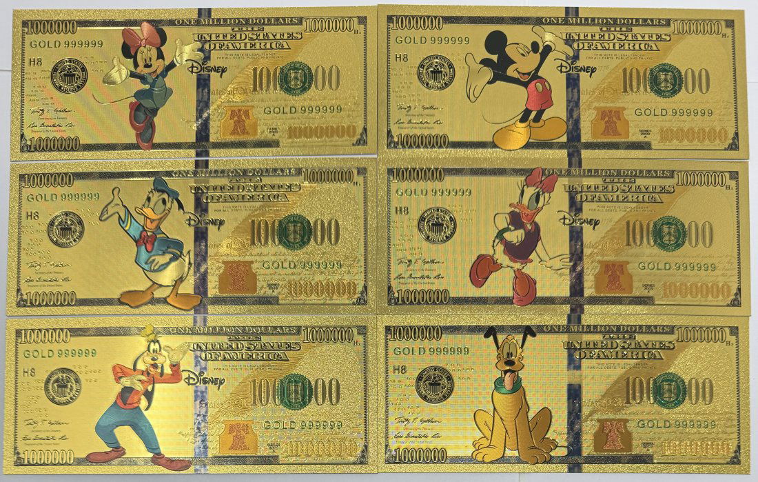 Disney Mickey Mouse And More Collection: Disney Mickey Mouse and More Collection Set With COA