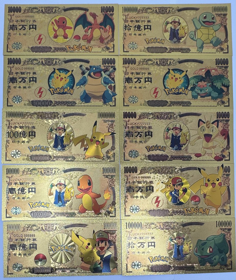 Charizard, Pikachu, Bulbasaur And More Pokemon Collection (1 of 3)