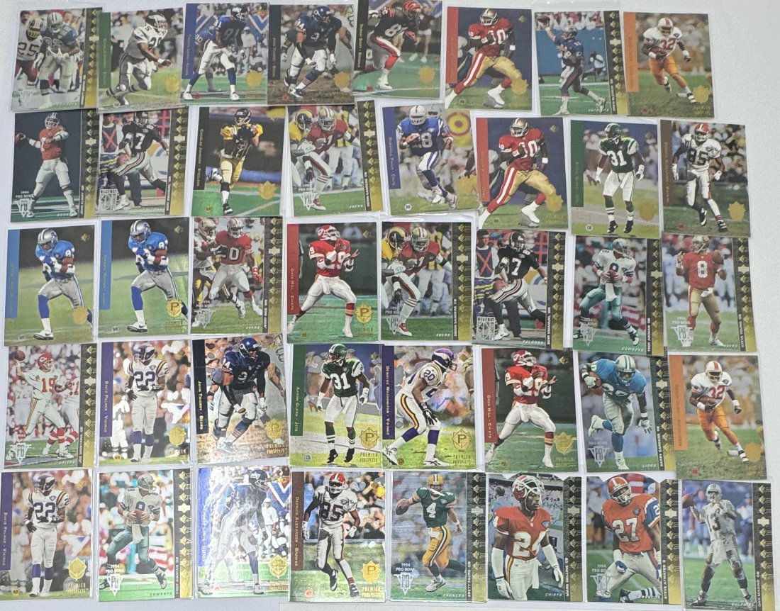 1994 Emmitt Smith, Barry Sanders, Marshall Faulk, Jerry Rice And More (1 of 3)